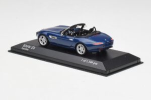 BMW Z8 E52 Topazio Blu Minichamps 1:43 431028740 Pressofusione — immagine 3 di 5