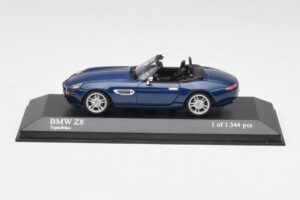 BMW Z8 E52 Topazio Blu Minichamps 1:43 431028740 Pressofusione