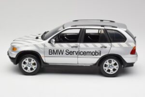 BMW X5 E53 3.0d Service Mobil Kyosho 1:18 80430305646 Pressofusione — immagine 4 di 8