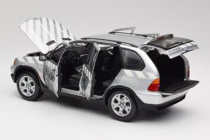 BMW X5 E53 3.0d Service Mobil Kyosho 1:18 80430305646 Pressofusione — immagine 5 di 8