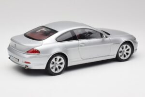 BMW 645Ci E63 Argento Kyosho 1:18 80430153285 Pressofusione — immagine 3 di 8