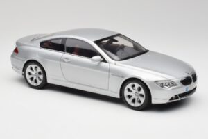 BMW 645Ci E63 Argento Kyosho 1:18 80430153285 Pressofusione — immagine 6 di 8