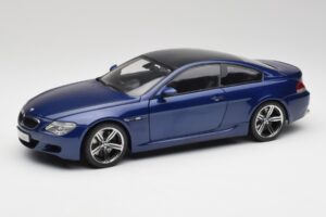 BMW M6 E63 Blu Kyosho 1:18 80430413351 Pressofusione
