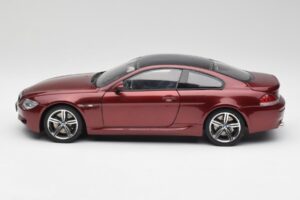 BMW M6 E63 Rosso Kyosho 1:18 80430398134 Pressofusione — immagine 4 di 8