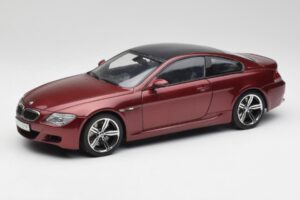 BMW M6 E63 Rosso Kyosho 1:18 80430398134 Pressofusione