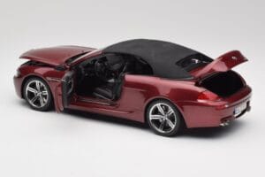 BMW M6 E64 Cabriolet Rosso Kyosho 1:18 80430417423 Pressofusione — immagine 5 di 8