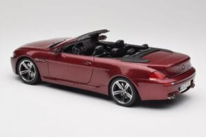 BMW M6 E64 Cabriolet Rosso Kyosho 1:18 80430417423 Pressofusione — immagine 7 di 8