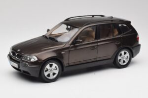BMW X3 E83 3.0d Marrone Scuro Metallizzato Kyosho 1:18 80430300736 Pressofusione