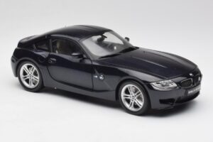BMW Z4 E86 M Coupé Nero Kyosho 1:18 08583BK Pressofusione — immagine 6 di 8