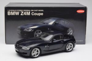 BMW Z4 E86 M Coupé Nero Kyosho 1:18 08583BK Pressofusione — immagine 8 di 8