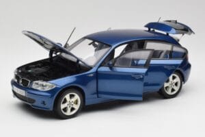 BMW 1 E87 Sydney Blu Kyosho 1:18 80430308600 Pressofusione — immagine 2 di 8
