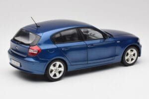 BMW 1 E87 Sydney Blu Kyosho 1:18 80430308600 Pressofusione — immagine 3 di 8