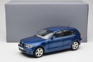 BMW 1 E87 Sydney Blu Kyosho 1:18 80430308600 Pressofusione — immagine 8 di 8