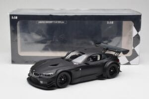 BMW Z4 E89 GT3 Opaco Nero Minichamps 1:18 151122304 Pressofusione — immagine 6 di 6