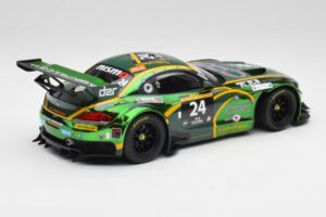 BMW Z4 E89 GT3 #24 Saudi Falcons K. Al Faisal / A. Binladen Dubai 24 Hours 2013 Minichamps 1:18 151132324 Pressofusione — immagine 2 di 6
