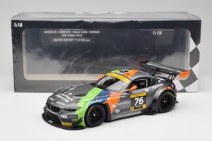 BMW Z4 E89 GT3 #76 Schubert Motorsport Dubai 24 Hours 2014 Minichamps 1:18 151142376 Pressofusione — immagine 6 di 6
