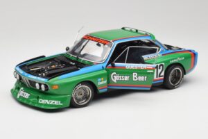 BMW 3.5 CSL E9 Gruppe 5 #12 H. Quester / G. Nilsson Zeltweg Winner 1976 Minichamps 1:18 180762012 Pressofusione — immagine 2 di 8