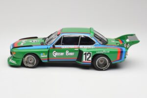 BMW 3.5 CSL E9 Gruppe 5 #12 H. Quester / G. Nilsson Zeltweg Winner 1976 Minichamps 1:18 180762012 Pressofusione — immagine 4 di 8
