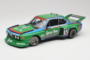 BMW 3.5 CSL E9 Gruppe 5 #12 H. Quester / G. Nilsson Zeltweg Winner 1976 Minichamps 1:18 180762012 Pressofusione