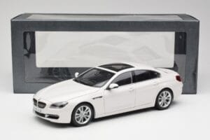 BMW 6 F06 Gran Coupe Mineral Bianco Paragon 1:18 80432218741 Pressofusione — immagine 8 di 8