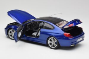 BMW M6 F13 San Marino Blu Paragon 1:18 80432218737 Pressofusione — immagine 4 di 7