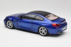 BMW M6 F13 San Marino Blu Paragon 1:18 80432218737 Pressofusione — immagine 6 di 7