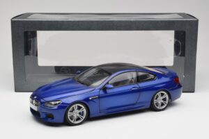 BMW M6 F13 San Marino Blu Paragon 1:18 80432218737 Pressofusione — immagine 7 di 7