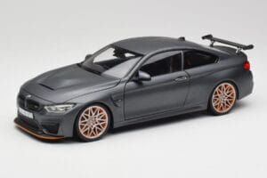 BMW M4 F82 GTS Frozen Grigio Minichamps 1:18 80432411555 Pressofusione
