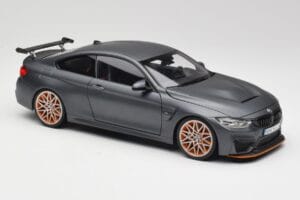 BMW M4 F82 GTS Frozen Grigio Minichamps 1:18 80432411555 Pressofusione — immagine 6 di 8