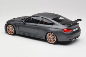 BMW M4 F82 GTS Frozen Grigio Minichamps 1:18 80432411555 Pressofusione — immagine 7 di 8