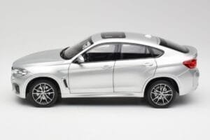 BMW X6 M F86 Argento Norev 1:18 183200 Pressofusione — immagine 4 di 8