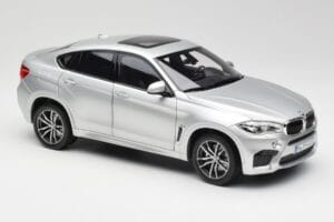 BMW X6 M F86 Argento Norev 1:18 183200 Pressofusione — immagine 6 di 8