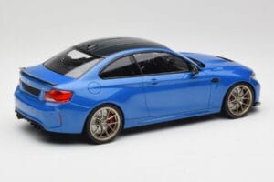 BMW M2 F87 CS Misano Blu & Cerchi Oro Minichamps 1:18 155021027 Pressofusione — immagine 2 di 6