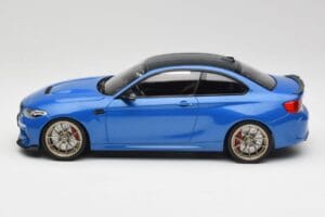BMW M2 F87 CS Misano Blu & Cerchi Oro Minichamps 1:18 155021027 Pressofusione — immagine 3 di 6