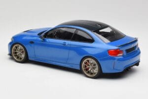 BMW M2 F87 CS Misano Blu & Cerchi Oro Minichamps 1:18 155021027 Pressofusione — immagine 5 di 6