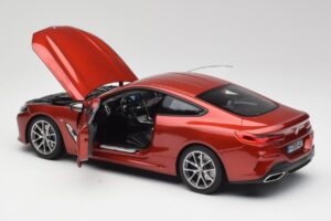 BMW M850i G15 Arancione Metallizzato Norev 1:18 183285 Pressofusione — immagine 5 di 8
