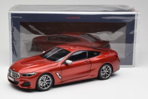 BMW M850i G15 Arancione Metallizzato Norev 1:18 183285 Pressofusione — immagine 8 di 8