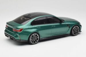 BMW M3 G80 Isle of Man Green Minichamps 1:18 155020200 Pressofusione — immagine 2 di 6