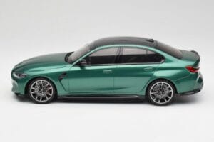 BMW M3 G80 Isle of Man Green Minichamps 1:18 155020200 Pressofusione — immagine 3 di 6