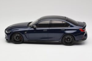 BMW M3 G80 Portimao Blue Minichamps 1:18 155020201 Pressofusione — immagine 3 di 6