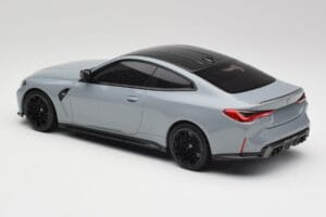 BMW M4 G82 Brooklyn Grigio Minichamps 1:18 155020124 Pressofusione — immagine 5 di 6