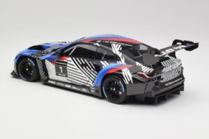 BMW M4 GT3 G82 #1 Test Version 2021 Minichamps 1:18 113222003 Pressofusione — immagine 7 di 8