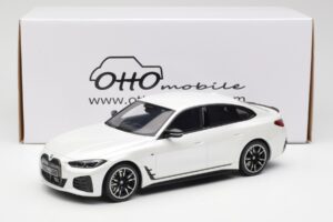BMW i4 M50 G26 Mineral Bianco Metallizzato Otto 1:18 OT1074 Resina — immagine 6 di 6