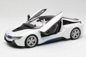 BMW i8 Crystal Bianco Paragon 1:18 80432336841 Pressofusione — immagine 2 di 8