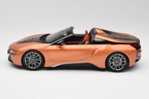 BMW i8 Roadster E-Rame Minichamps 1:18 80432454784 Pressofusione — immagine 3 di 6