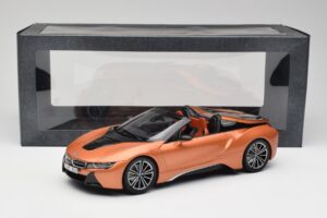 BMW i8 Roadster E-Rame Minichamps 1:18 80432454784 Pressofusione — immagine 6 di 6
