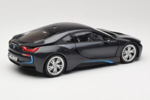 BMW i8 Sophisto Grey Minichamps 1:18 80432336842 Pressofusione — immagine 3 di 8