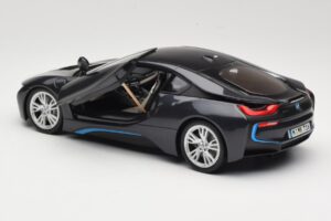 BMW i8 Sophisto Grey Minichamps 1:18 80432336842 Pressofusione — immagine 5 di 8