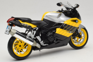 BMW K1200S Giallo Nero Minichamps 1:10 80430309224 Pressofusione — immagine 3 di 8