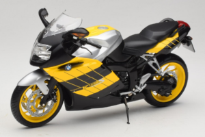 BMW K1200S Giallo Nero Minichamps 1:10 80430309224 Pressofusione